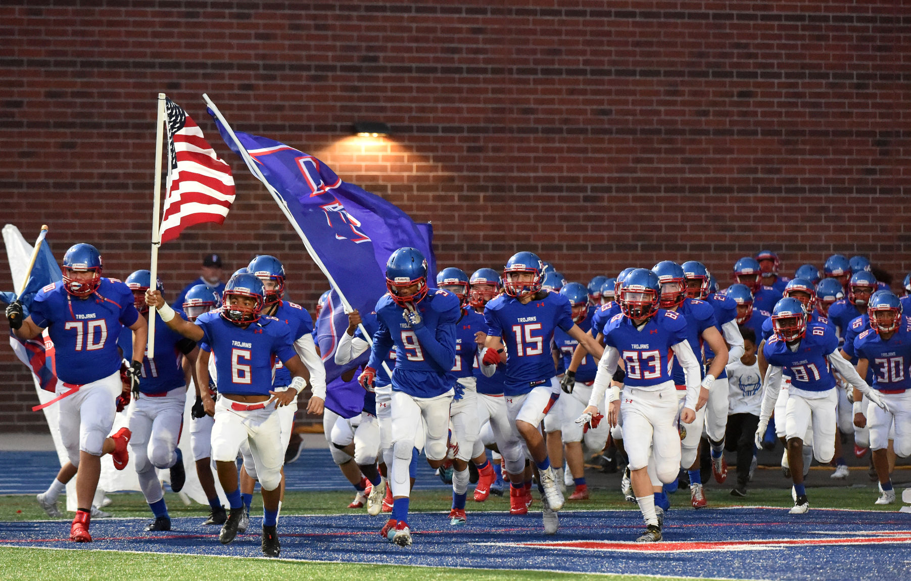 PHOTOS: Fountain-Fort Carson Trojans (21) Overland Trailblazers (29)